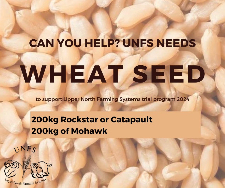 Seed needed - please contact Jade if you can help! - 0448866865