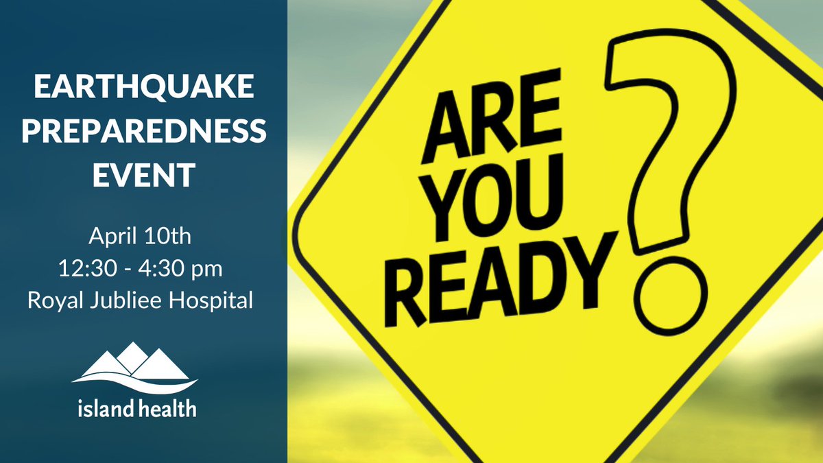 The #QuakeCottage is coming to the Royal Jubilee Hospital this week! Join us outside the Emergency Department with @bc_earthquake and @PHSAofBC on April 10th to experience an earthquake simulator that mimics an 8.0 magnitude earthquake! Learn more at motionsafe.ca/quake-cottage