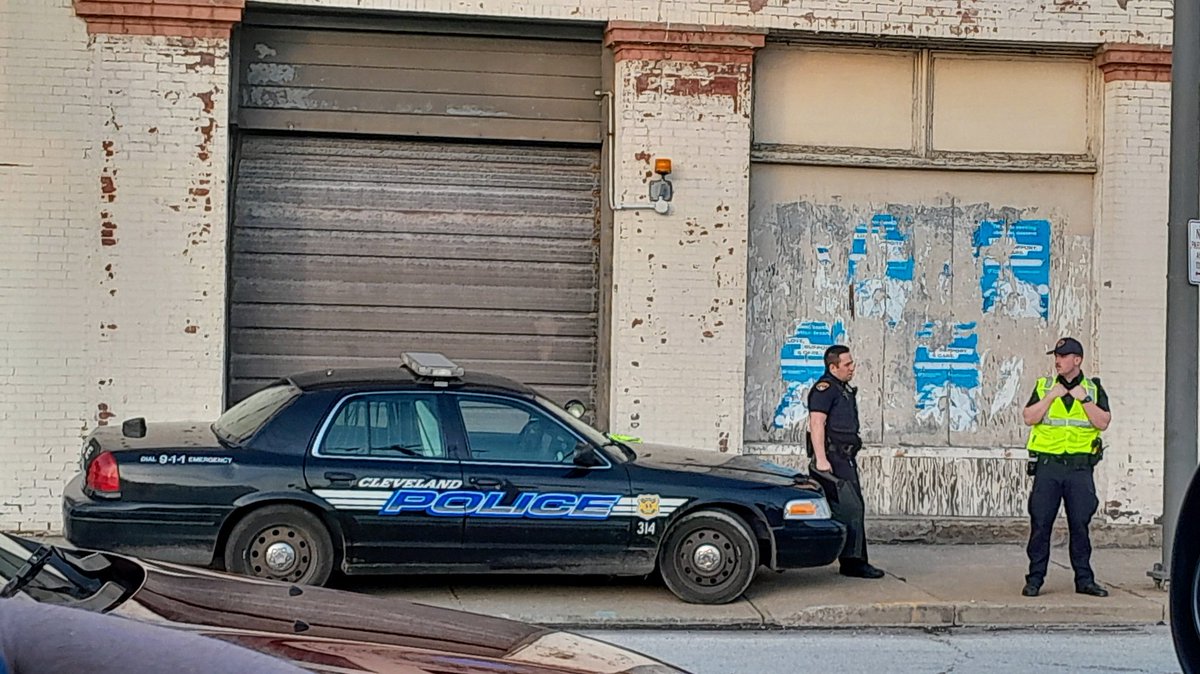 Why do all Cleveland cop cars look like they were purchased at auction??!