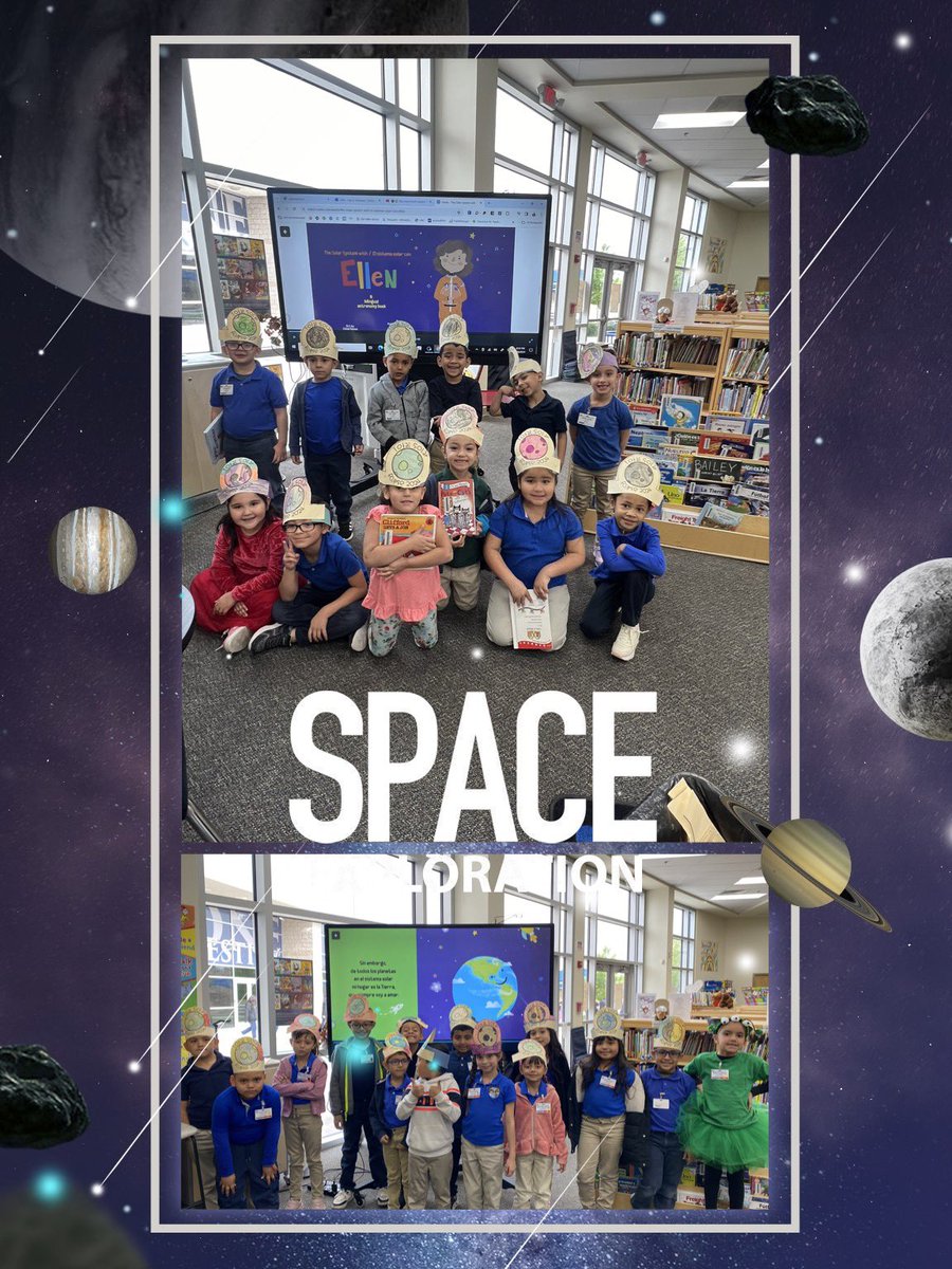 Del Valle Elementary School Library tweet media