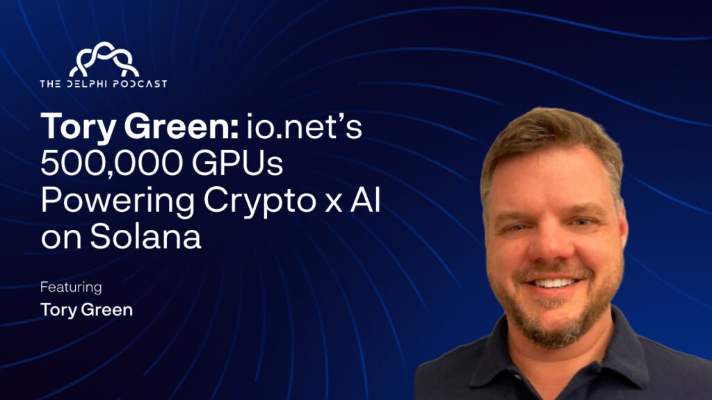 io.net is a foundational infrastructure backbone of Crypto x AI 💻 500,000 GPUs on the network 🌎 The ability to cluster them all in large groups for demanding purposes ⏩ Built on @solana Podcast with co-founder @MTorygreen below See why we invested 👇