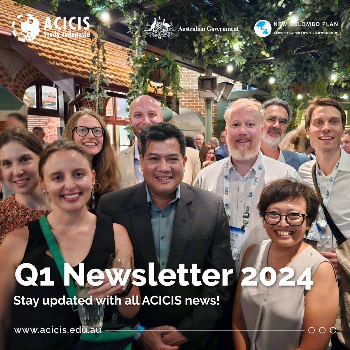 Our first quarterly newsletter of 2024 is out! Stay updated with our latest activities and exciting news by subscribing to our newsletter through this link: acicis.edu.au/connect/join-m… #ACICIS #NewColomboPlan #StudyAboard #StudyinIndonesia