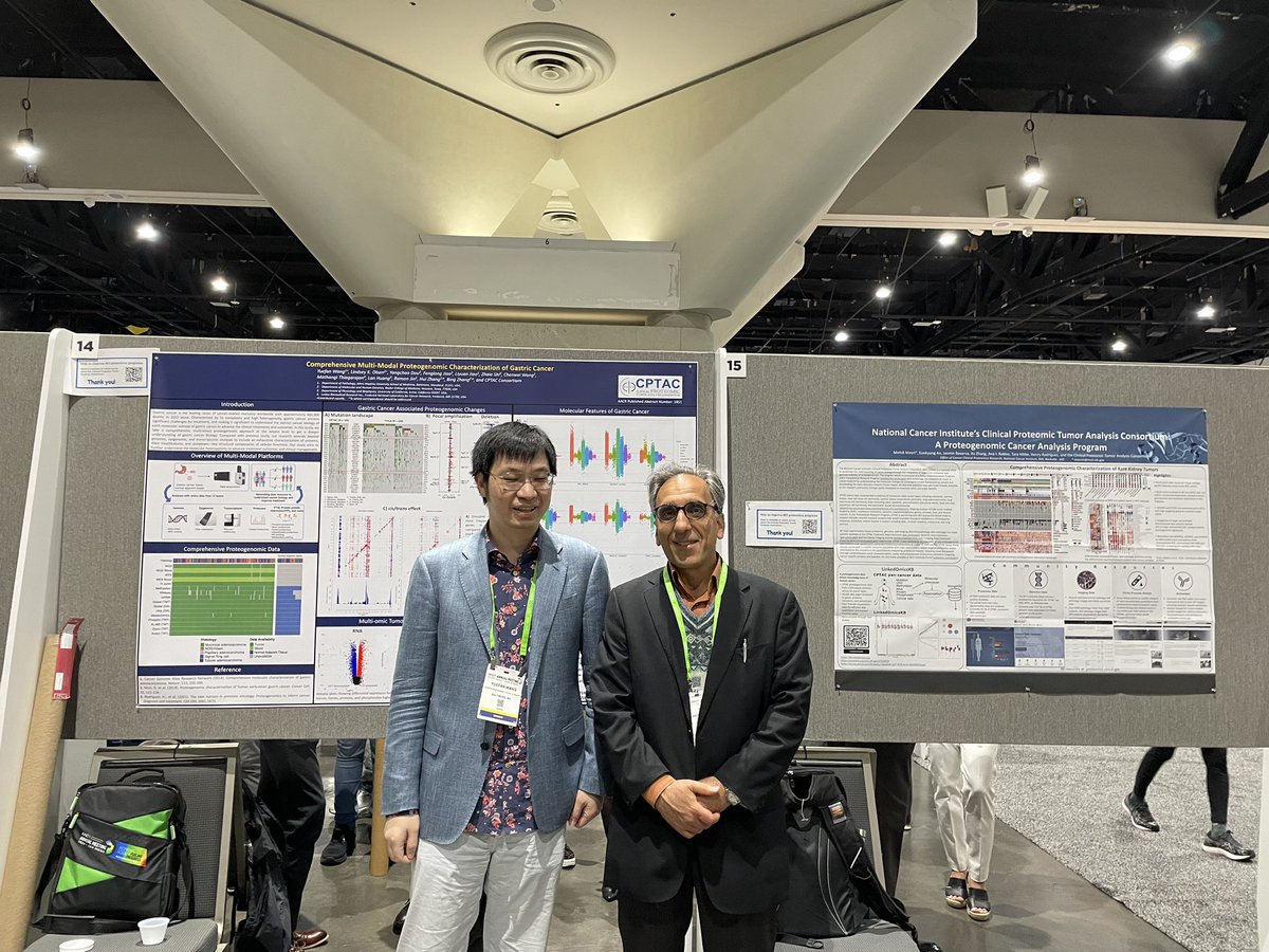 @theNCI @AACR Great job presenting #CPTAC research at #AACR24!