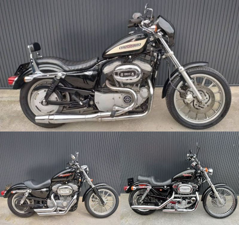 TISmotorcycle's tweet photo. 人気のキャブスポーツ🤩
春の大量入庫🌸
ノーマルスタイル～カスタム車両まで　
お好みの１台を⚡

★2006年XL883
★2005年XL1200R
★1998年XL1200C

TISは全車両、消費税込み、車検or予備車検付き‼️
気になる車両はお早めにご連��を🤠
TISwebsite 　⇒　https://t.co/Qn0Nk3pCm5 https://t.co/Yagp5ZMpXW