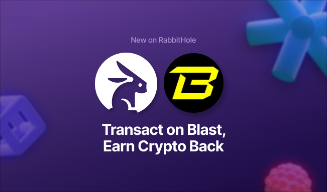 RabbitHole (@rabbithole_gg) on Twitter photo 3-2-1 Blast off!💥
Boosts on @Blast_L2 are here, starting with <a href="/SynapseProtocol/">Synapse Labs</a>, <a href="/SushiSwap/">Sushi.com</a>, <a href="/ThrusterFi/">Thruster</a> and <a href="/Uniswap/">Uniswap Labs 🦄</a>.
Swap, bridge or stake on Blast and earn crypto back! Check your eligible reward offers on RabbitHole 👉 rabbithole.gg/quests 3-2-1 Blast off!💥
Boosts on @Blast_L2 are here, starting with <a href="/SynapseProtocol/">Synapse Labs</a>, <a href="/SushiSwap/">Sushi.com</a>, <a href="/ThrusterFi/">Thruster</a> and <a href="/Uniswap/">Uniswap Labs 🦄</a>.
Swap, bridge or stake on Blast and earn crypto back! Check your eligible reward offers on RabbitHole 👉 rabbithole.gg/quests