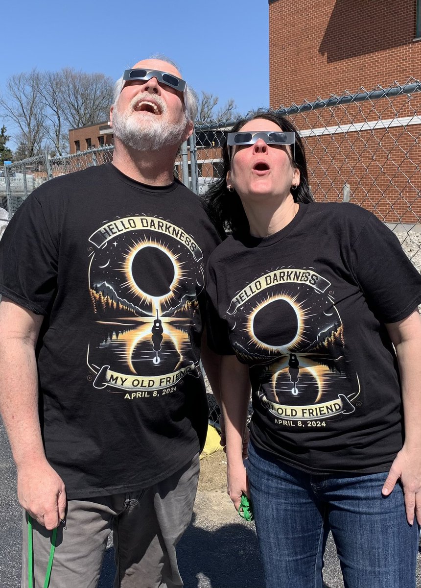 To my partner in crime in all things math &amp; science @MrMorkert, it’s safe to say <a href="/AHSD25Patton/">Patton Elementary</a> Ss had fun &amp; learned a ton throughout the day. 😎☀️ And thank you <a href="/ahsd25/">ArlingtonHeightsSD25</a> for providing us with the glasses to safely view science in action with our Ss. What a day! #SolarEclipse2024