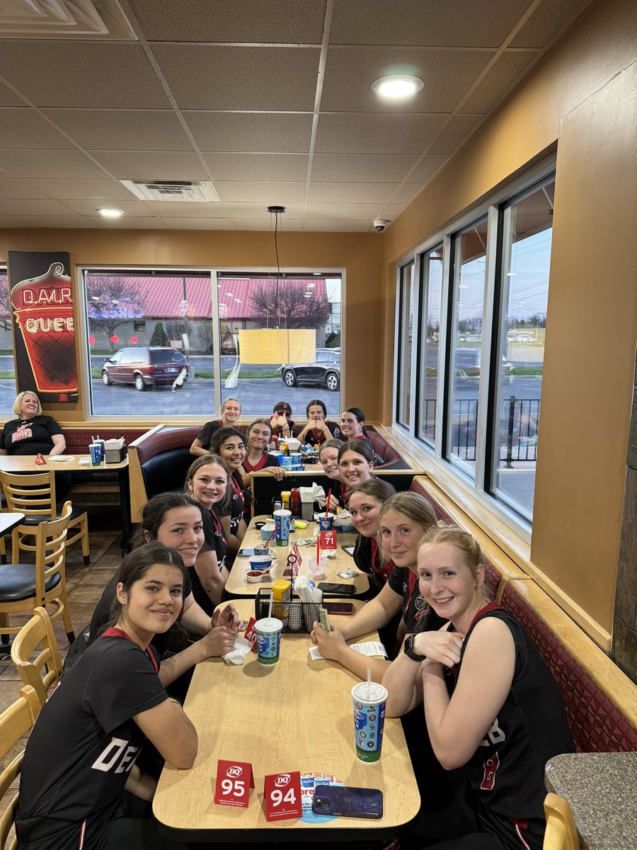 What do you do when you battle for a win?  You go to <a href="/DairyQueen/">Dairy Queen</a>