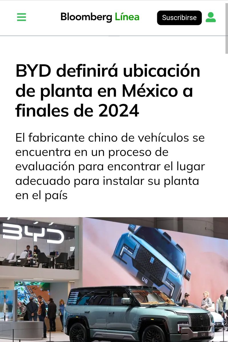 China Great Wall Motors se une a Chery y BYD en planes de anuncio de fábrica para México en meses próximos. La fuerte demanda interna de vehículos chinos eleva el atractivo de establecerse en territorio nacional (y unirse a JAC). Al menos dos distintivos frente a las armadoras…