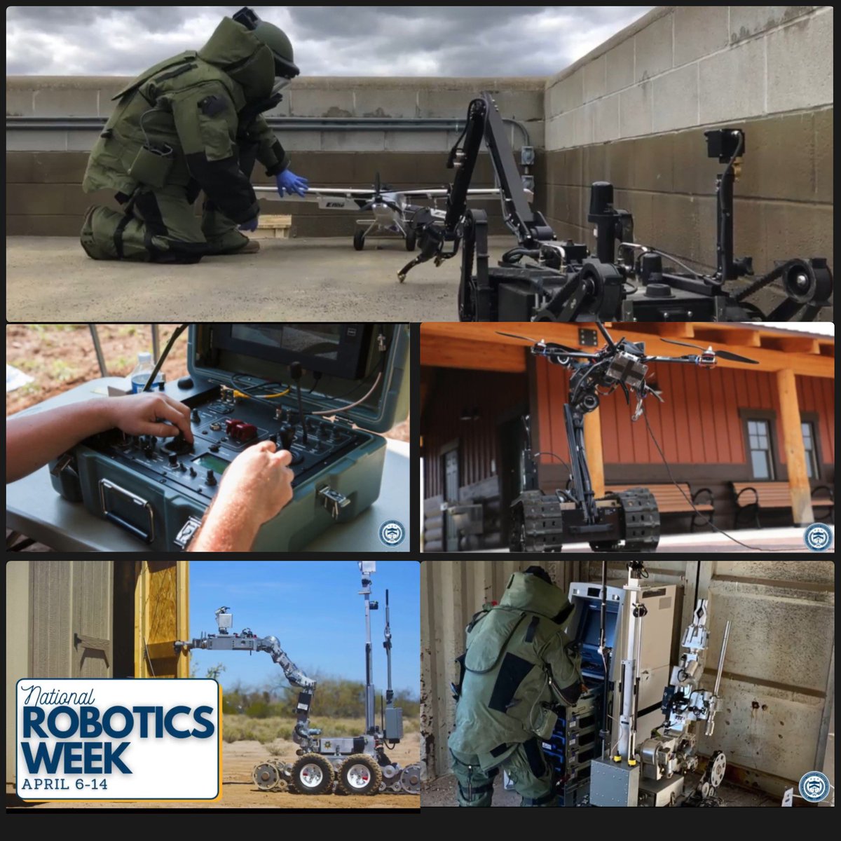 Happy #NationalRoboticsWeek! #DYK that ATF bomb technicians rely on robotics to support investigations & training exercises like Raven's Challenge? #STEM is unlocking endless possibilities in the world of robotics. More at atf.gov/careers/forens… & atf.gov/careers/agent-… #ATF