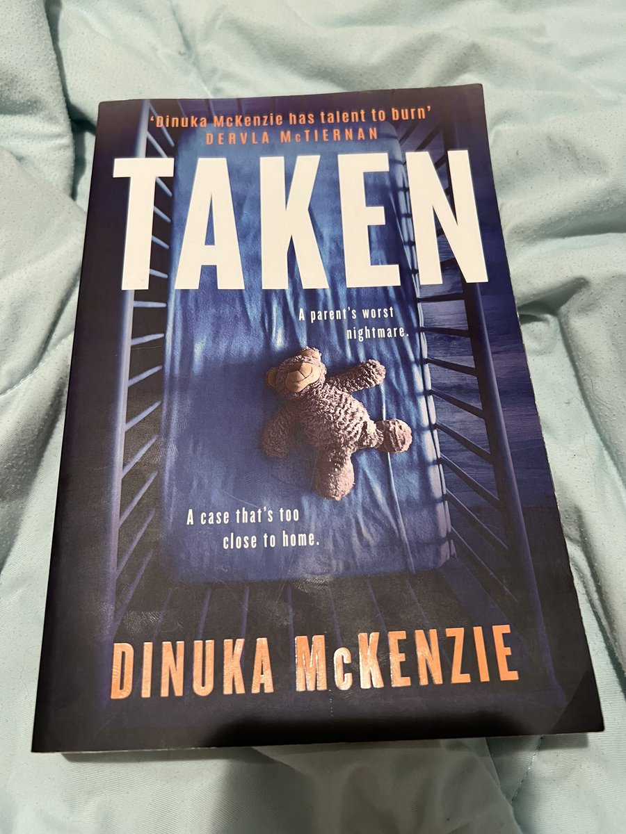 How does @DinukaMckenzie manage to write a police crime novel, edge of your seat action, twists you don’t see coming but also keep it grounded in humility, humanity and human emotion? I freaking loved #Taken and will be reading book three now.