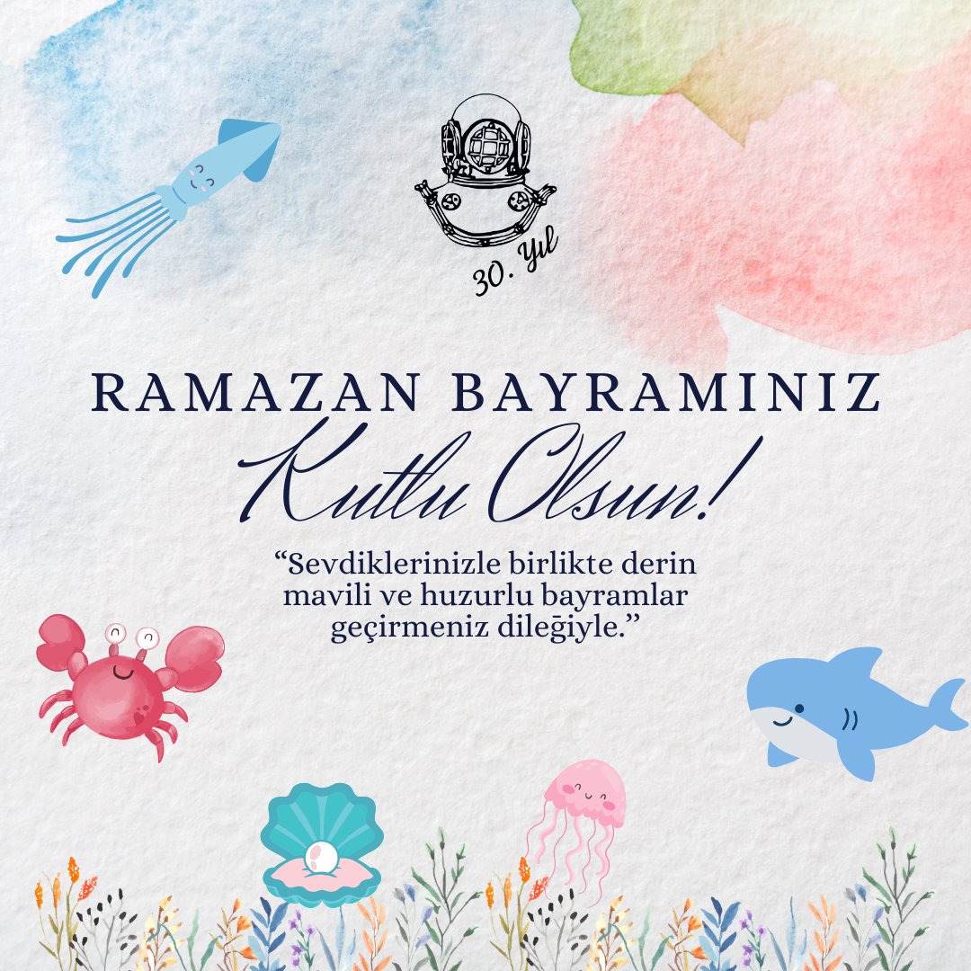 USAT olarak sevdiklerinizle beraber derin mavili, huzurlu ve sağlıklı nice bayramlar dileriz 🥰 Ramazan Bayramınız Kutlu Olsun 💙