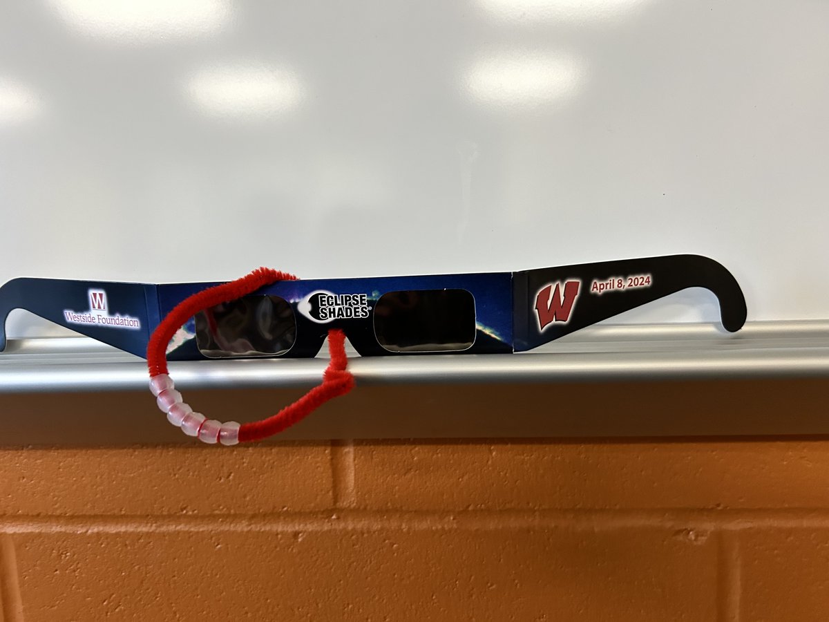 <a href="/OakdaleTigers66/">Oakdale Tigers</a> were excited to witness history today when the solar eclipse passed us by. Thank you to the <a href="/WCSFoundation66/">Westside Foundation</a> for providing safety glasses for all! <a href="/Westside66/">Westside Community Schools</a> #Eclipse2024