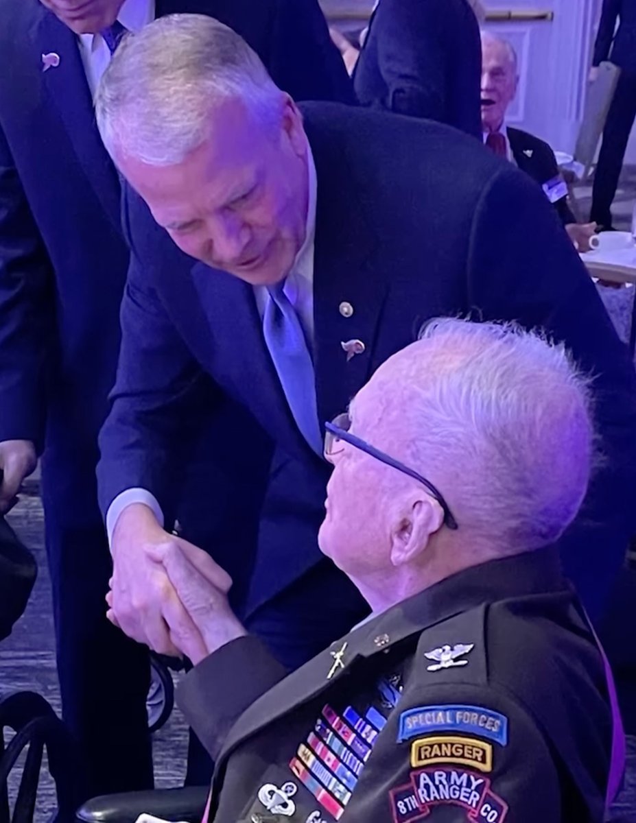 Army Col. Ralph Puckett, Jr. was a true hero and the last surviving Medal of Honor recipient of the Korean War. I was honored to attend an event last year, hosted by Korean President Yoon, recognizing dozens of Korean War vets, including Col. Puckett. His valor and service will…