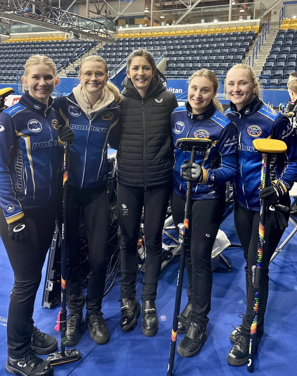 👀 @evemuirhead with @TeamWrana this week in Toronto at the Princess Auto Players’ Championship 🙌🏻