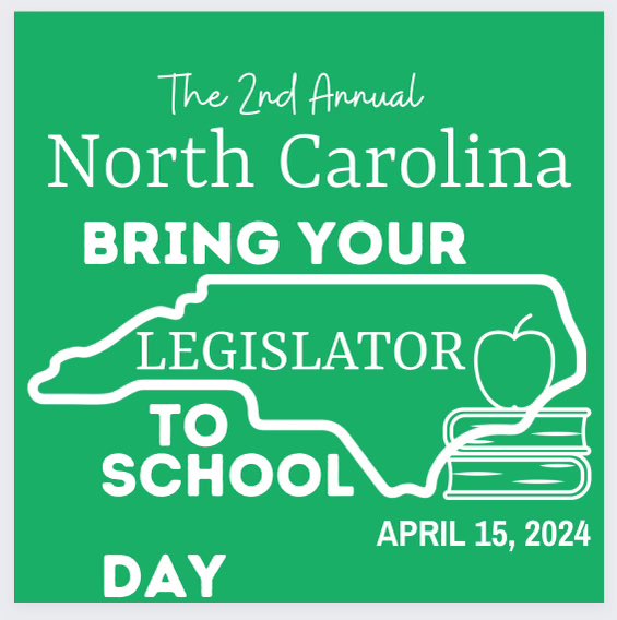 It’s just 1 week away!! If you haven’t already done so, there’s still time to reach out to the people that represent you to invite them into your school to show them the amazing things that are happening! #NCGASchoolDay