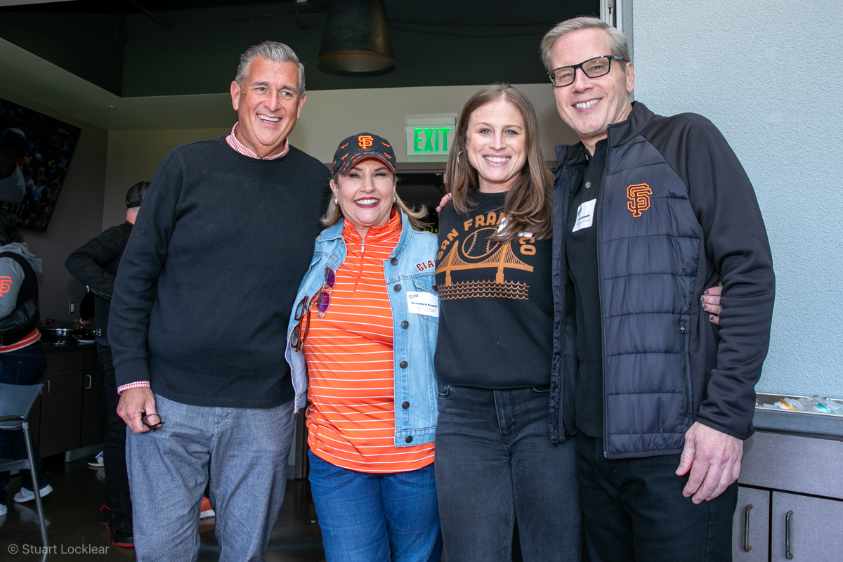 We are celebrating @OracleParkSF & @SFGiants! Baseball season brings joy to the city and boosts the local economy with increased spending at hotels, restaurants, and other businesses. We are thrilled to kick off the season with some of our top partners, members, and clients.