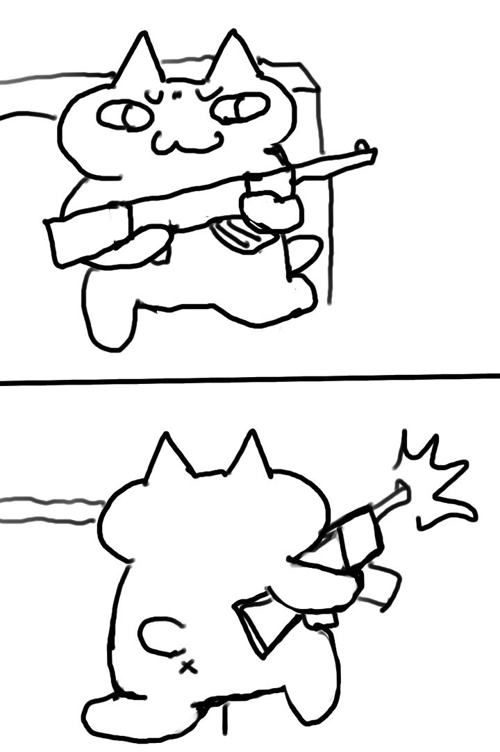 勝利のねこ、プイプイ 