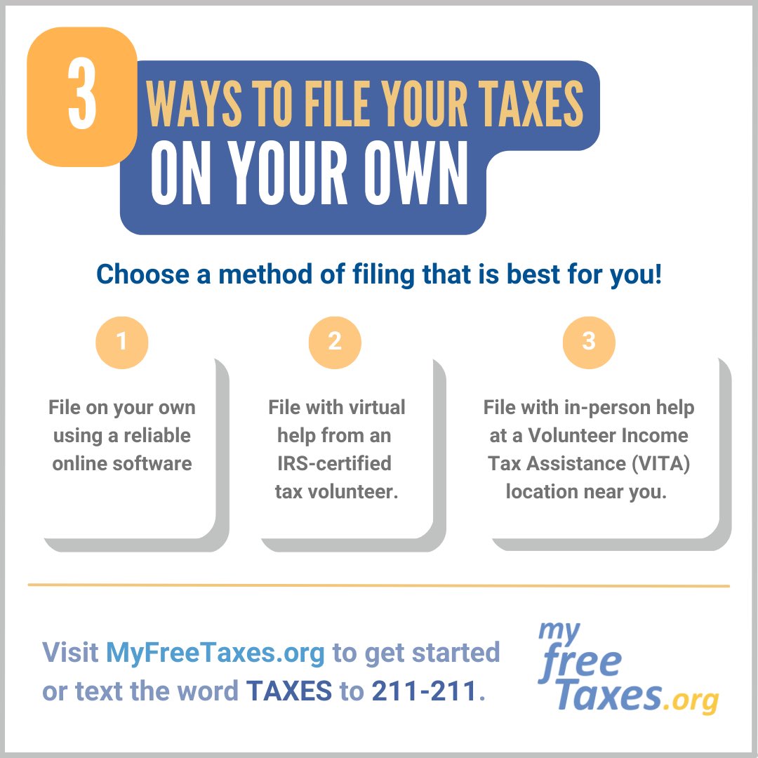 We know that Californians need every dollar they get back in their tax returns. Go to MyFreeTaxes.org or text TAXES to 211-211 to get started on filing your taxes for free! #FreeTaxPrep #CalEITC