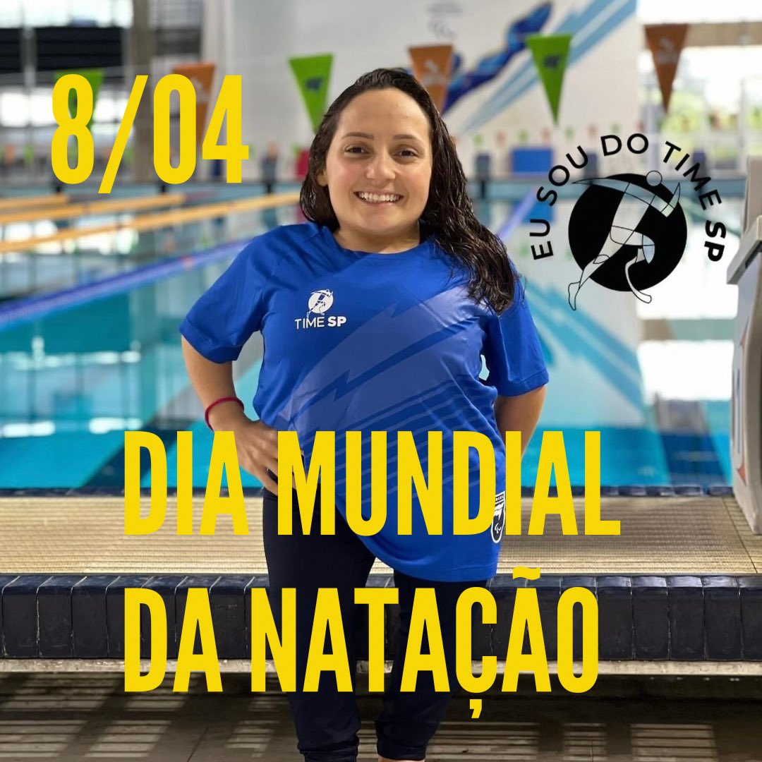 marcoscostaadv's tweet photo. Dia Mundial da Natação.Saudação a todos os que praticam esse tão importante esporte em nome de Estephany Rodrigues, que tão bem representa o TimeSP, composto por paratletas patrocinados pelo @governosp , por meio da @deficiencia_SP
#diamundialdenatação #timesp #esporte #inclusao https://t.co/BkS7sbBgJW