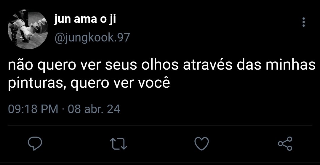 beccaloveschim's tweet photo. Girassóis de Van Gogh | #jikookau

Jeon Jungkook, um pintor, viveu seis anos de amor intenso ao lado de Park Jimin. No entanto, há quatro anos, um acidente de carro mudou tudo, tirando Jimin de sua vida.

Jungkook mantém a esperança de que, em 3 de dezembro, seu amado retorne. https://t.co/czbZExD4gn