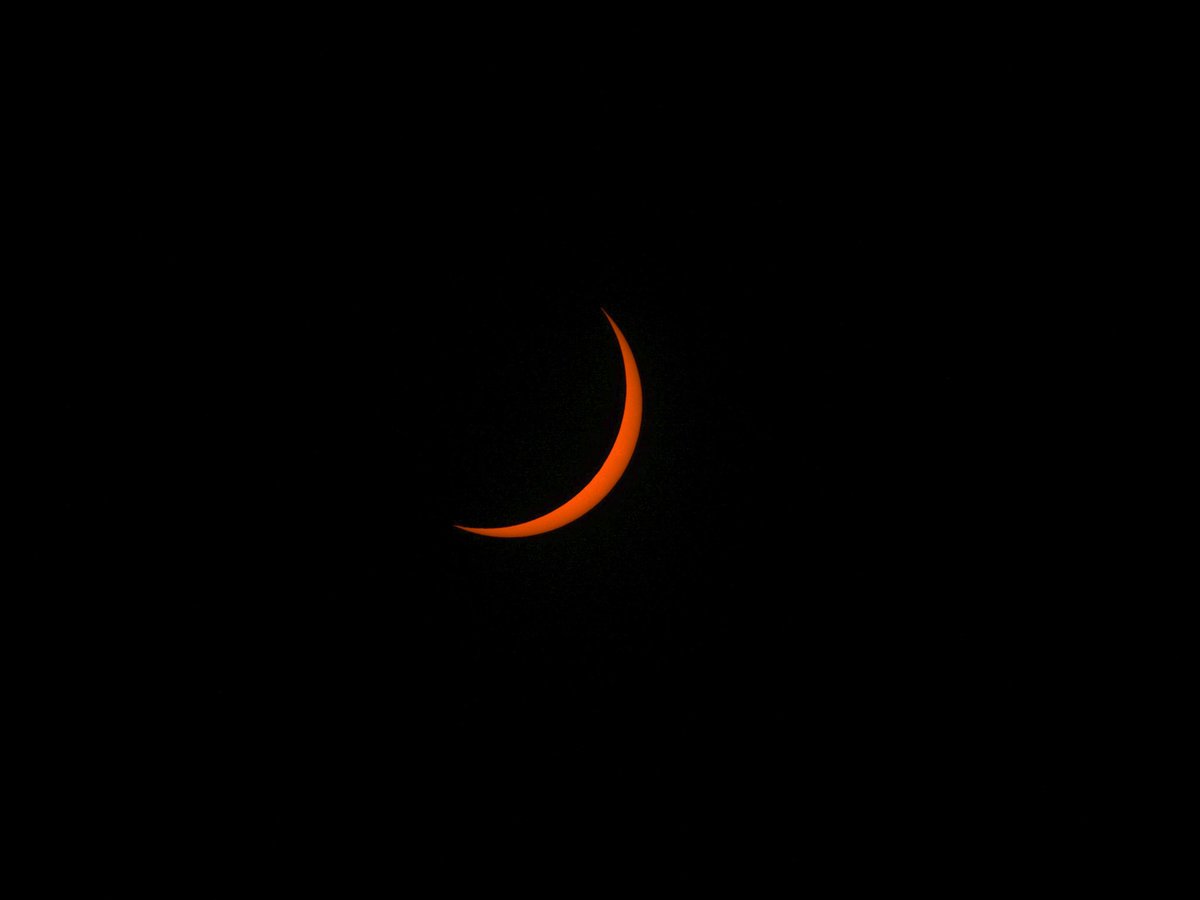 Our dispatch team was able to get outside and enjoy this moment!!! #SolarEclipse2024