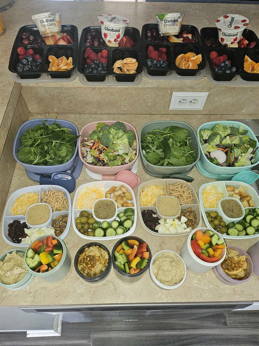 Testing season is in full swing... It's important to prep breakfast / snack / lunches ahead of time! Switching it up again this week...