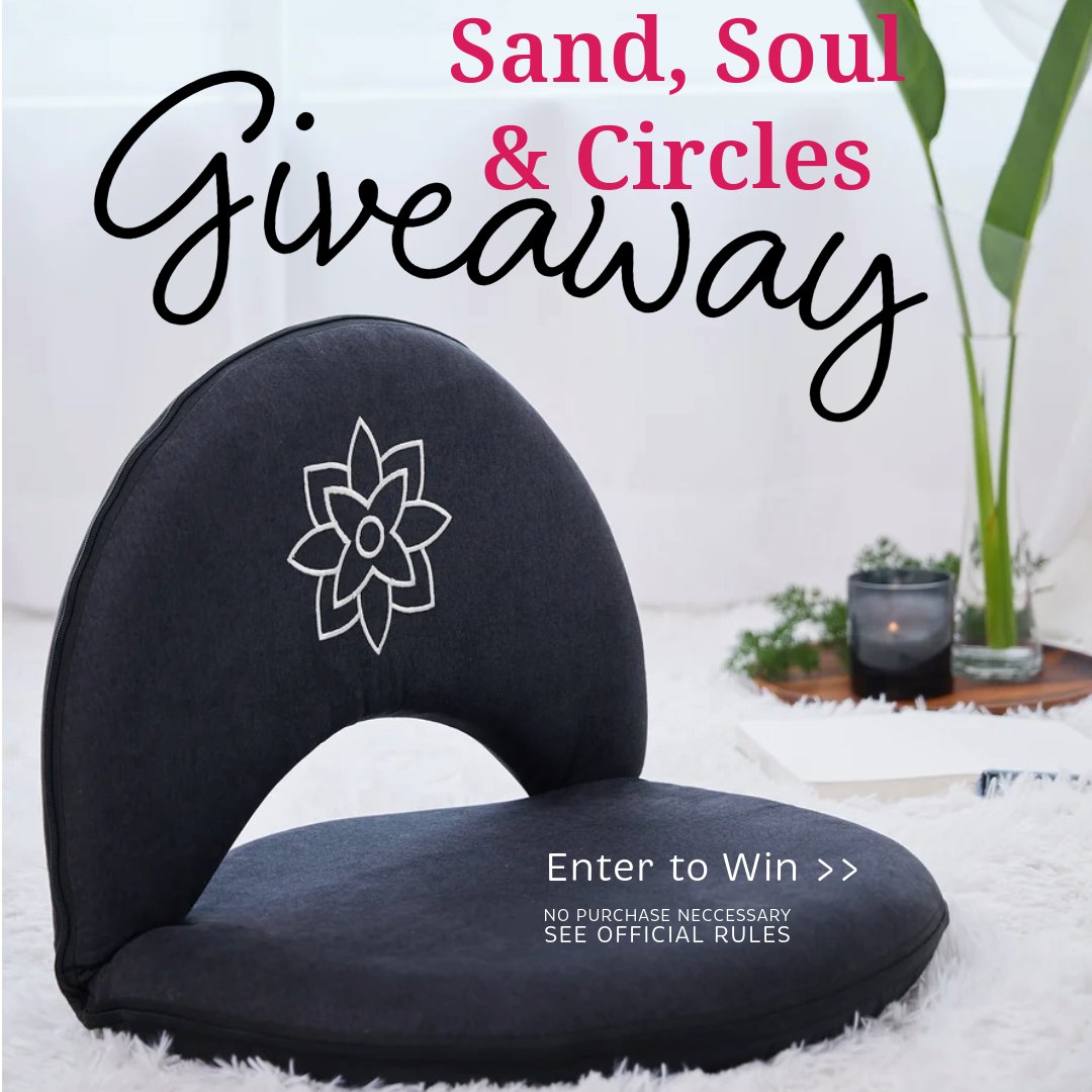 Sand, Soul & Circles Giveway! Enter to #win over $1500 in cool, #Creative , and #inspirational  #prizes  gleam.io/1VpS3/sand-sou… #win via @GleamApp