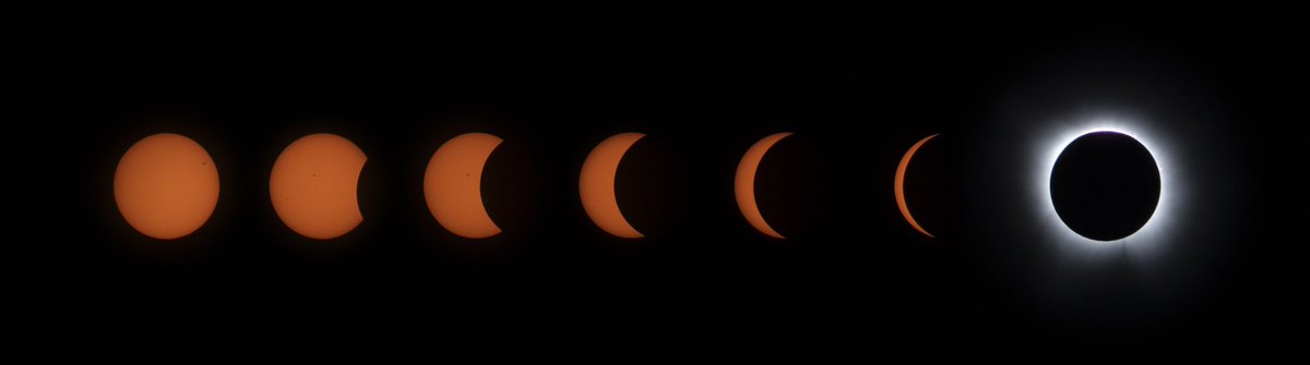 Our view from Frisco, TX captured by my talented husband! #Eclipse2024