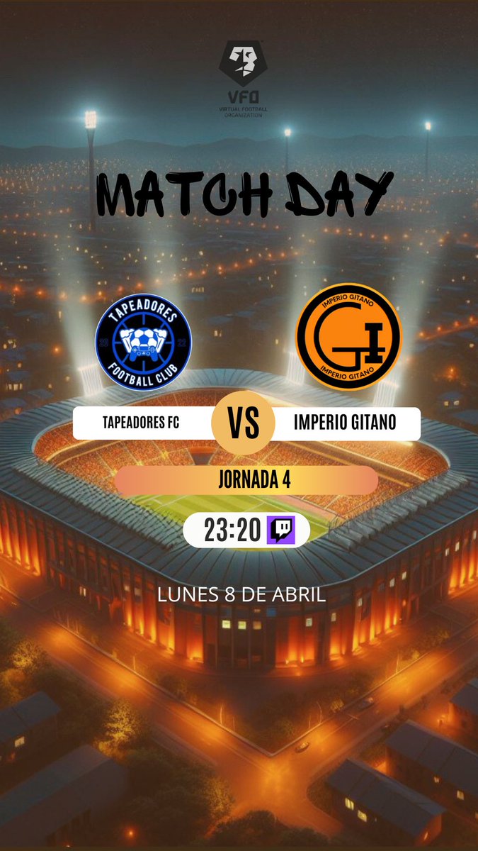 22:40 ⏰

𝙄𝙈𝙋𝙀𝙍𝙄𝙊 𝙂𝙄𝙏𝘼𝙉𝙊 🆚 <a href="/KCWizards/">Sporting Kansas City</a> 

23:20 ⏰

<a href="/TapeadoresCF/">Tapeadores CF</a> 🆚 𝙄𝙈𝙋𝙀𝙍𝙄𝙊 𝙂𝙄𝙏𝘼𝙉𝙊