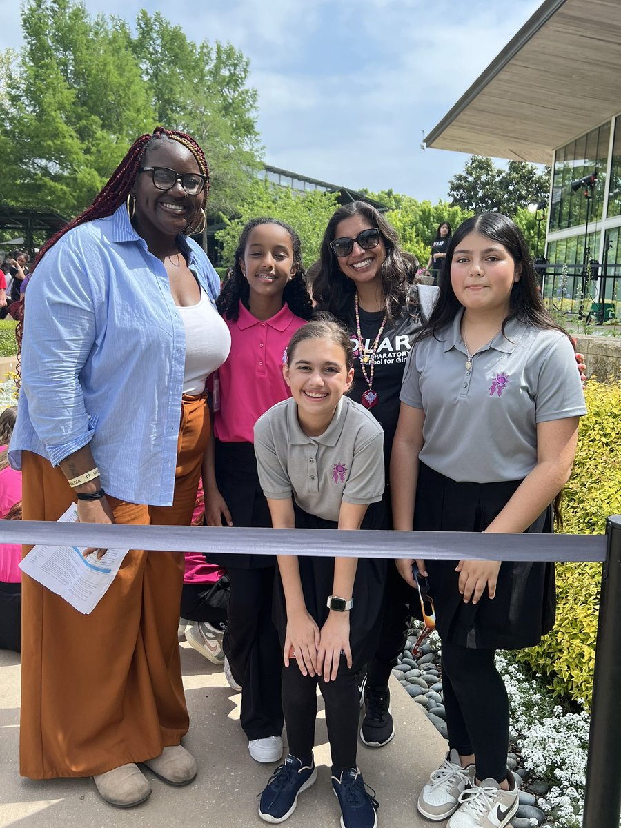 SolarSTEAMGirls's tweet photo. Trailblazers shining brightly for @GMA at the @dallasarboretum with Dr. Jen Ashton! Thanks to @ms_mathai for coordinating this ultimate eclipse experience for our students! 
Watch on @DisneyPlus
@dallasschools @TransformDISD @TeamDallasISD @DallasisdSTEM #ifthen #Eclipse2024 https://t.co/Rzu6nHrNRl