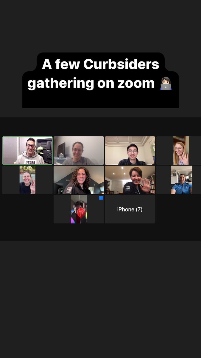 A few Curbsiders gathering on zoom! 👩🏻‍💻 We’re excited for conference season so we can see each other and many of you in person! 👋 @DoctorWatto @Edisonpfj @katepaint42 @LeahJWitt @IValdezPA1 @Askins_Razor @cjchiu #medtwitter #FOAMed