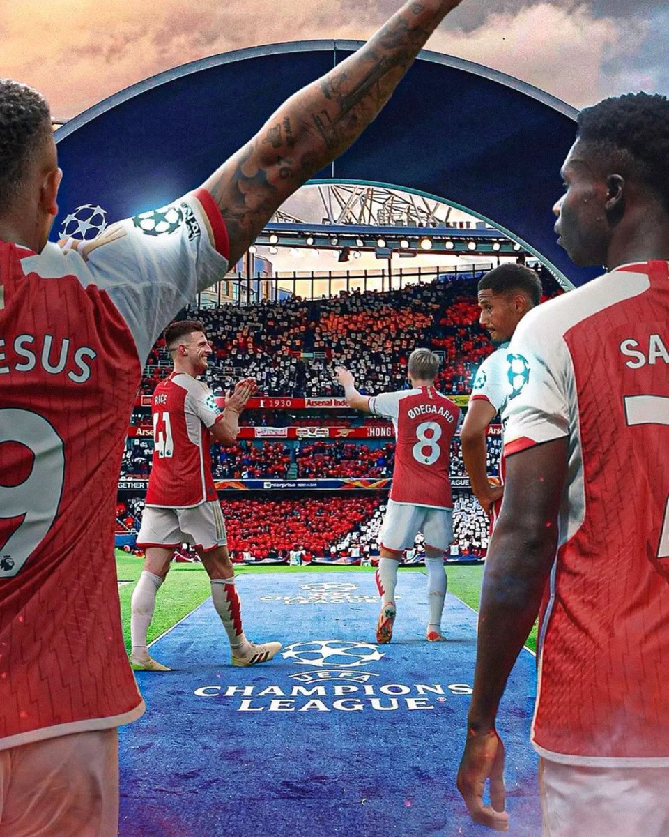 ✨ Champions League matchday gain. No Arsenal fan should have less than 5000 followers. Drop your handles, REPOST and make sure you follow each other. Let’s go ❤️