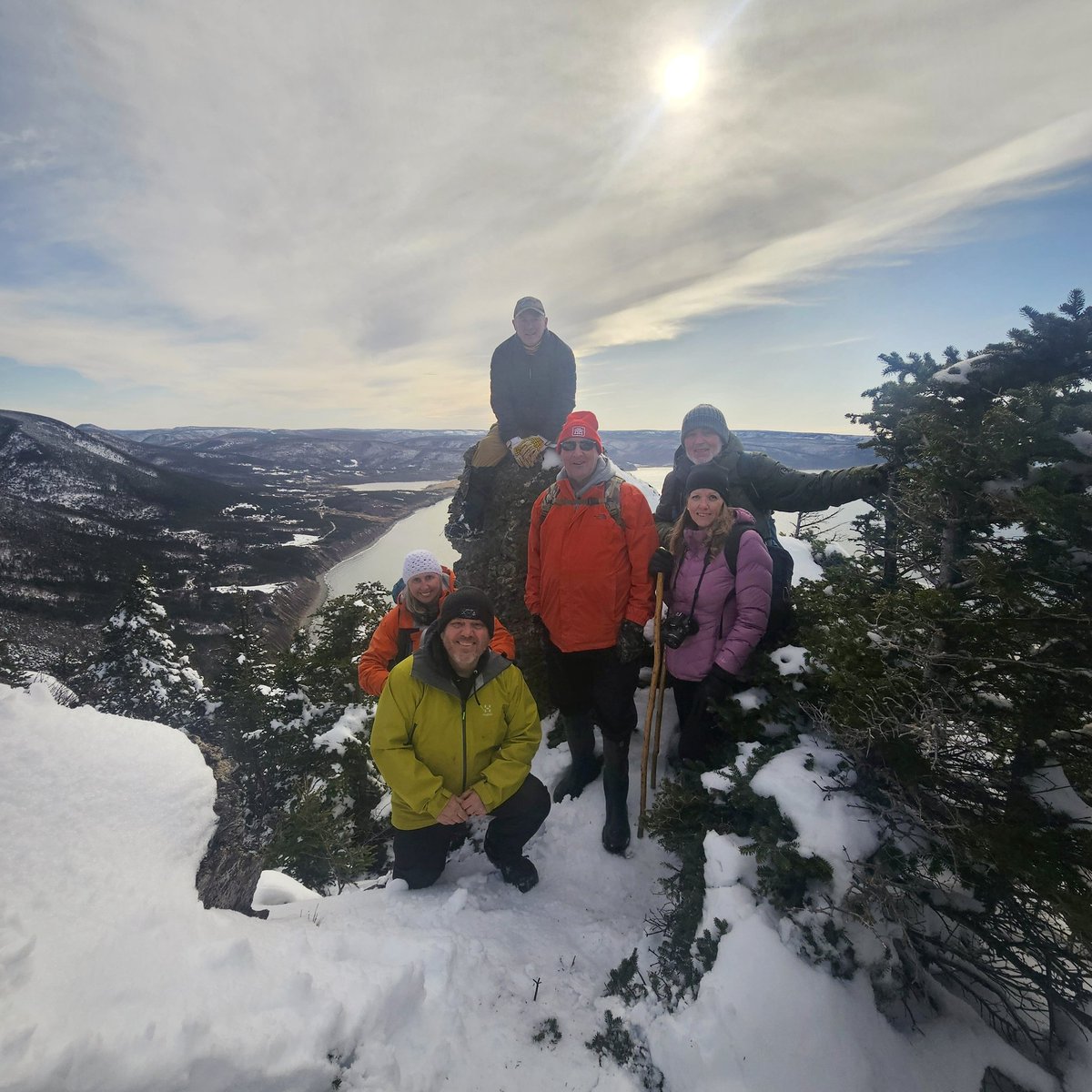 The 2024 solar eclipse from the Perch! A lasting memory. 🌞 🌜#eclipse2024 #visitcapebreton