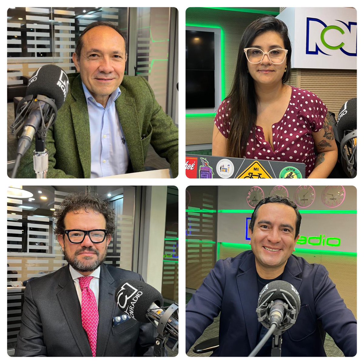 En @VocesRCN, nuestros invitados: @AntonioSanguino, @LiliCastanedaM, @EDRCol y @HumarFabio.