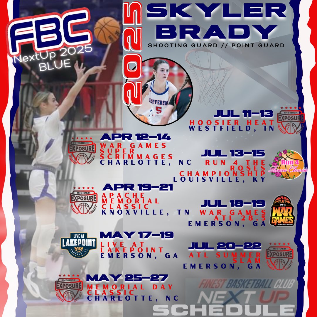 Excited for spring / summer travel season on FBC NextUp 2025 BLUE with @Coach_Buck03 - hitting the courts in NC this weekend. 

@jtown_wbb @BrandonClayPSB @bclayrecruiting @PGH_Georgia @KyleSandy355 @BlitzSportsGA  @northgareport @Jarrett_PRO @JrAllStarGA @NextUpSportsGA…