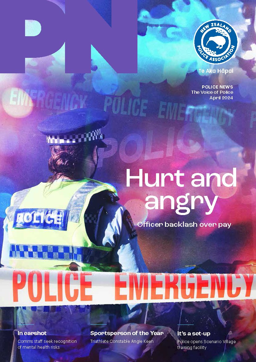 Inside the April issue of Police News we detail the fallout following the "kick in the guts" March 7 pay offer, hear from comms staff seeking recognition for mental health risks and chat with 2023 Sportsperson of the Year Angie Keen.

Read the full issue: bit.ly/3vIOnGI