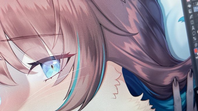 納得の出来になった!
モニターで確認して見つけた塗り忘れ加筆したら入稿だ〜! 