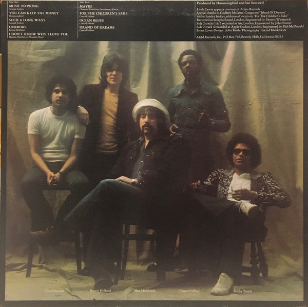 #EarthTunes ocean 9. 'Ocean Blues' Hummingbird HUMMINGBIRD s/t debut 1975 Featuring 3 former members of the Jeff Beck Group (Bob Tench, Clive Chaman & Max Middleton) From their unheralded 1st album Bernie Holland : lead guitar Conrad Isadore : drums youtu.be/KE57JOebNtQ