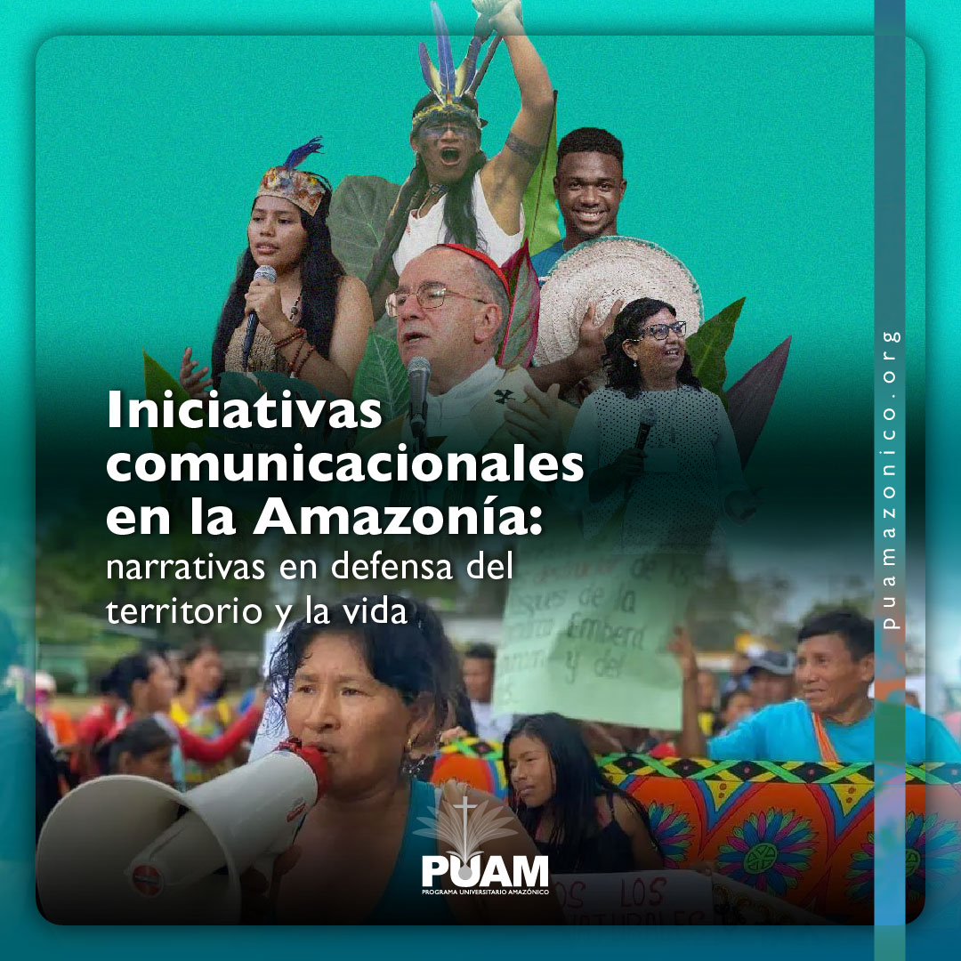 📢 Las comunidades amazónicas se fortalecen gracias a la apropiación de espacios comunicacionales y de narrativas que invitan a conocer y extender sus luchas socioambientales. 🎦 Descubre más en bit.ly/43PiOYa. #PUAM #CátedraClaudioHummes