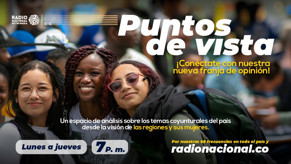 andresmsoto's tweet image. ESCNNA, la Trata de Personas con fines de explotación sexual y la Prostitución en
#PuntosDeVista de @RadNalCo  con la periodista @olgabehar1 
Participan @afro_candombera Gerente @Empoderame_  la Psiquiatra @28pasacaballos y la organización 
@valientescol

radionacional.co/en-vivo/en-viv…