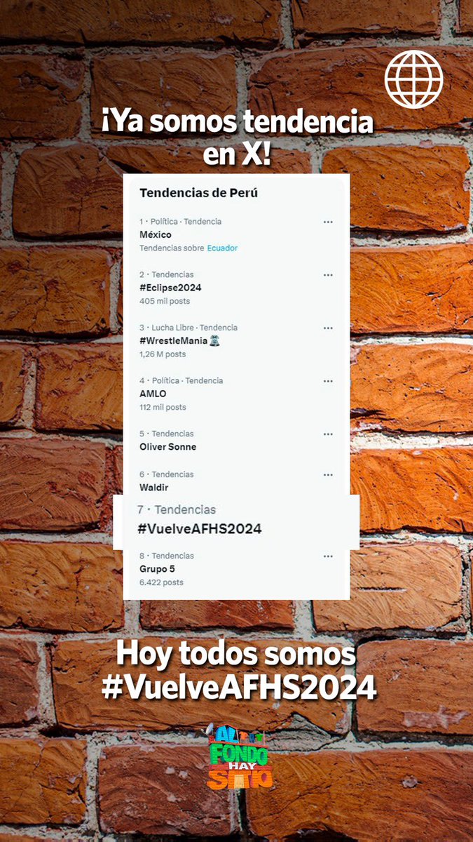 Al Fondo hay Sitio tweet media