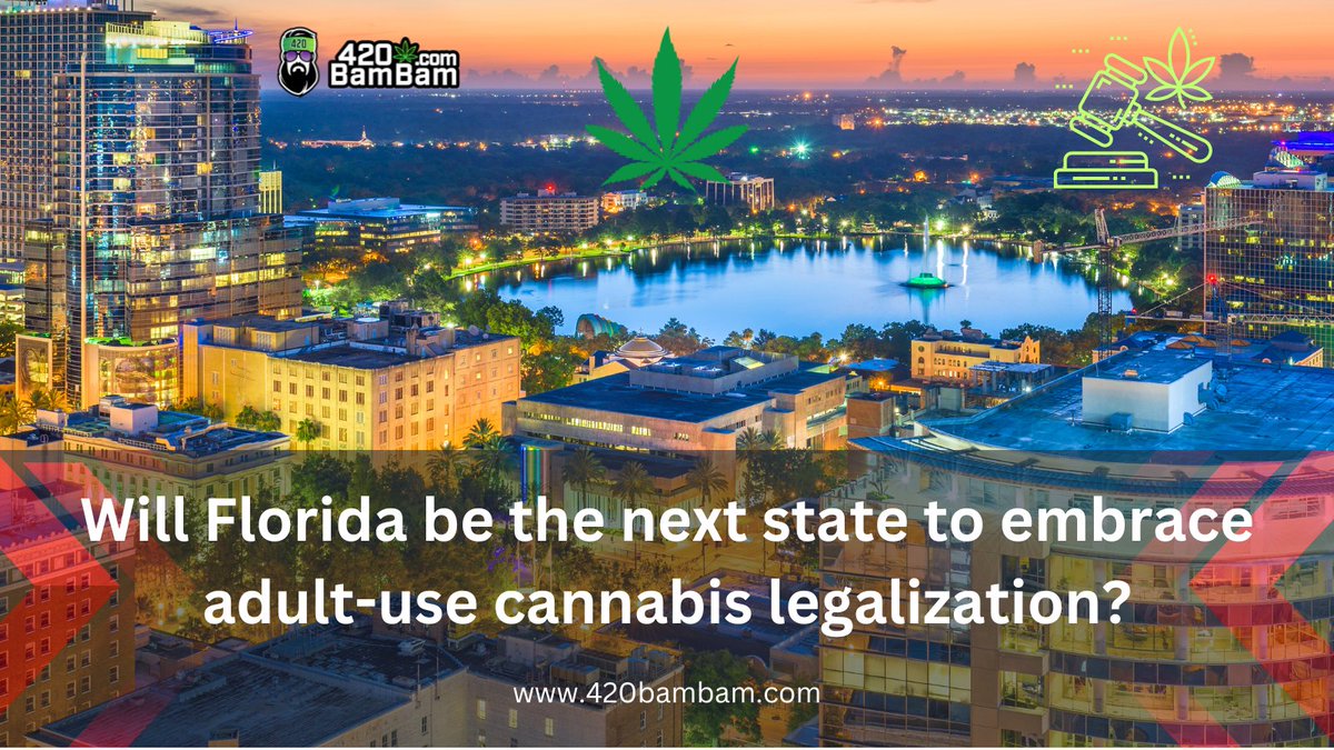 🗳️ Florida's push for recreational cannabis faces a pivotal challenge, requiring 60% voter support to pass—only achieved in three other states. Will the Sunshine State pave the way for legalization? 
Cast your prediction now! 
#FloridaCannabis #Legalization #RecreationalCannabis