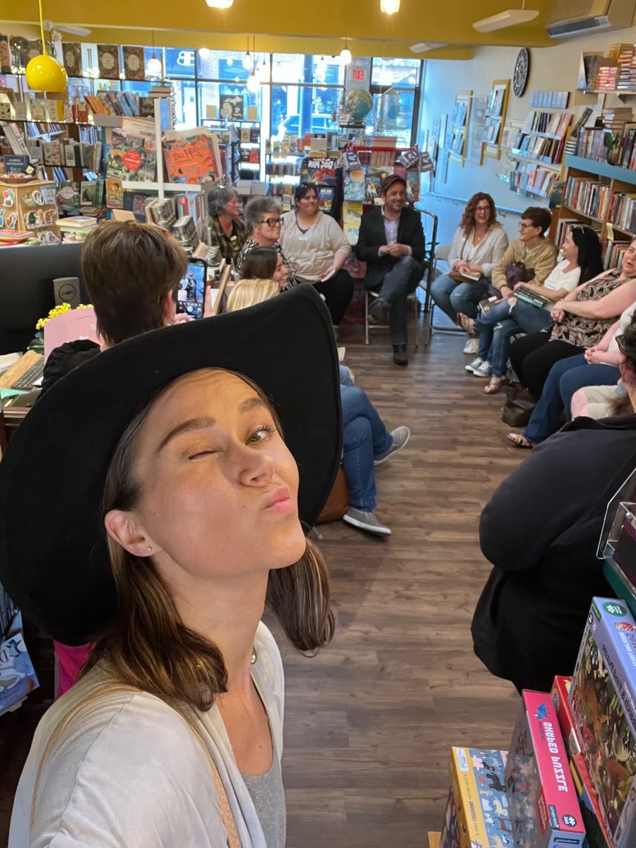 I needed tonight! A great event. A book club at 2 Dandelions Bookshop read Bird Box but we talked many books and laughed as much as we talked. Brighton rules