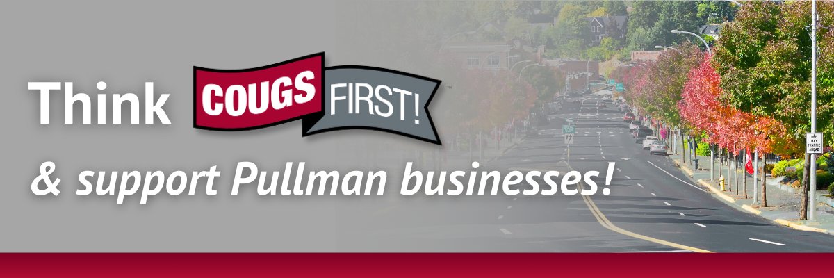 Lots of fun events are coming up in Pullman this Spring and Summer! ☀️ 

Be sure to check out our latest blog post to view a list of Coug businesses that you can support in the greater Pullman / Moscow area: bit.ly/3U9GGTq

#GoCougs #CougsFirst <a href="/PullmanChamber/">Pullman Chamber and Visitor Center</a>