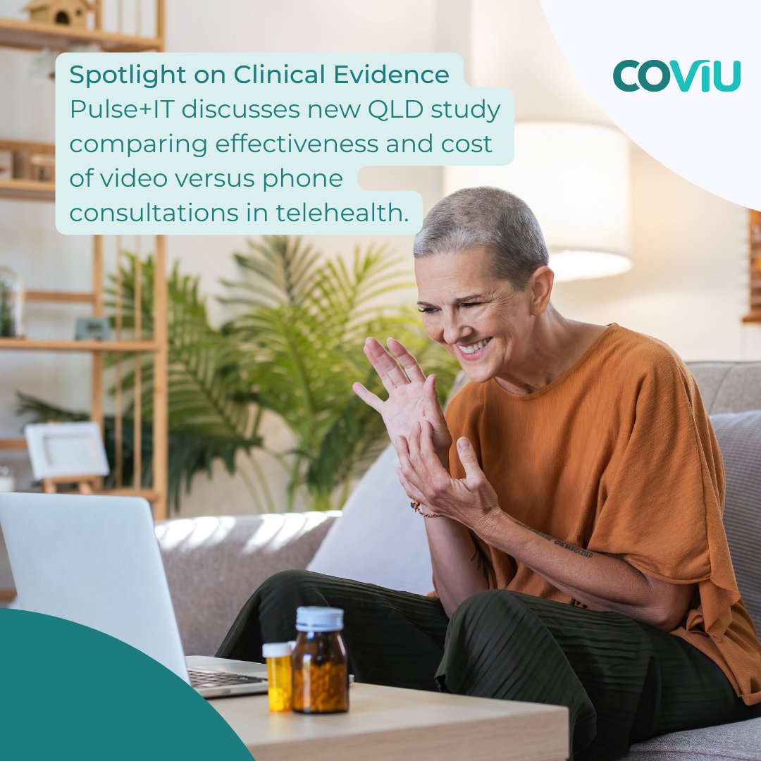 We're always excited when studies highlight the effectiveness of video telehealth! 🤩 A recent article from Pulse+IT discusses a new study which compares the effectiveness and cost of video versus telephone telehealth. Read more here: bit.ly/3vJHYuO #videotelehealth