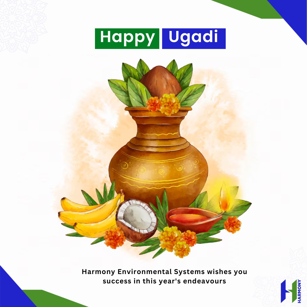 Harmony Environmental Systems wishes you success in this year's endeavours.

#newyear #ugadi 
#makeinIndia #vocalforlocal 
#airpollutioncontrol #AQS
#ESP #HybridFilter #FabricFilter #PowerandUtility #MetalsandMining
#environmentalexcellence #togetherforcleanair