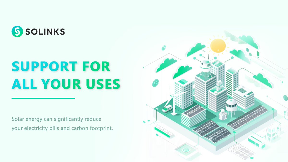 Solinks_'s tweet image. Did you know? Solar energy can significantly reduce your electricity bills and carbon footprint. 🌻

#Solinks, it's easy and affordable.🌎