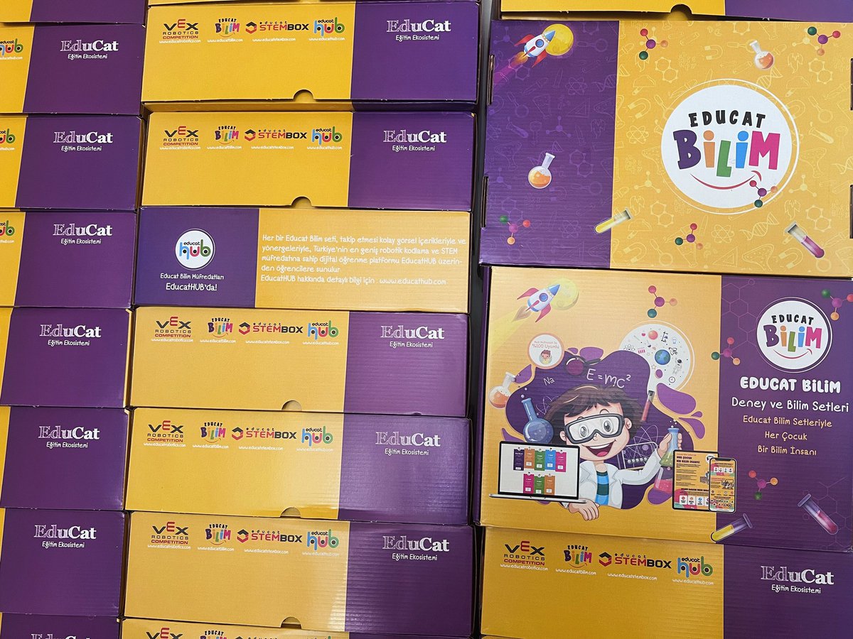 Educat Bilim Setleri Müfredatı EducatHUB’da

Her bir Educat Bilim seti, takip etmesi kolay görsel içerikleriyle ve yönergeleriyle, dijital öğrenme platformu EducatHUB üzerinden öğrencilere sunulur.
educatbilim.com

#educatbilim
#bilimsetleri
#deneysetleri
#fendeneyleri