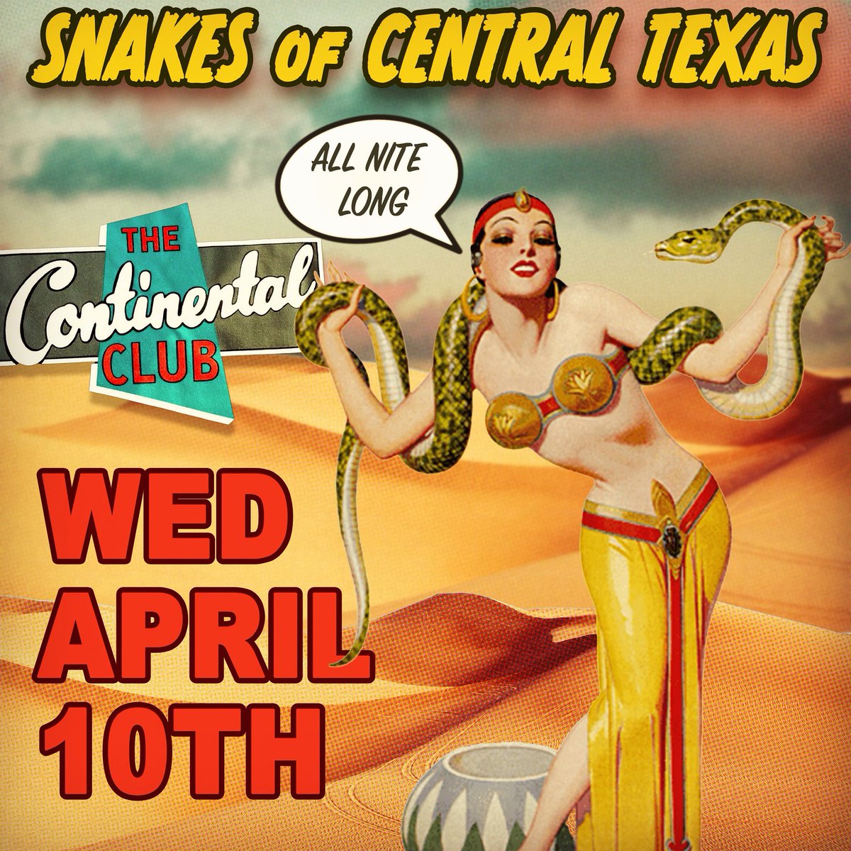 #snakesofcentraltexas #continentalclubaustin this Wednesday, 10:30 to closing! #texasblues #gordiejohnsonandgrady #bobbylandgraf #kiddrum #electricblues