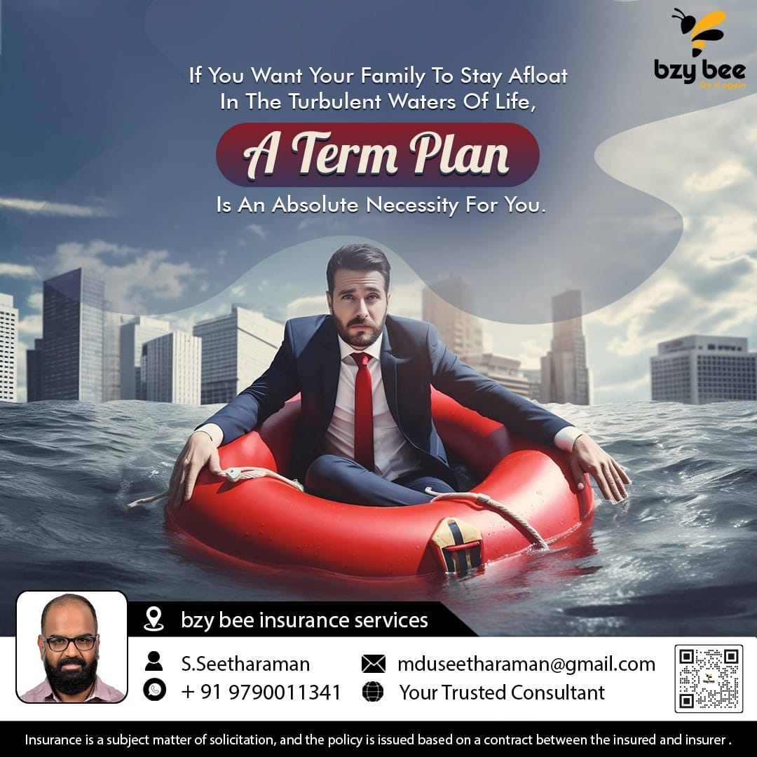 🌊 If life's storms threaten to capsize your family, a term plan is your lifeboat! 🛡️ It's a financial safety net to keep your loved ones afloat. #TermInsurance #ProtectYourLegacy

🌊 வாழ்க்கையின் புயல்கள் உங்கள் குடும்பத்தை கவிழ்க்க அச்சுறுத்தினால், ஒரு கால